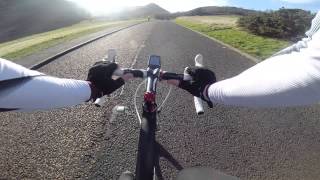 A lap of Arthurs Seat Edinburgh on a bike finishing in Duddingston [upl. by Artemis]