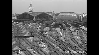 DE FILS EN AIGUILLES  1950 SNCF Ferroviaire  French Trains [upl. by Erastatus869]