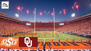 Oklahoma State Football Experience vs Oklahoma 2023 Final Bedlam Live Crowd Atmosphere [upl. by Karli]