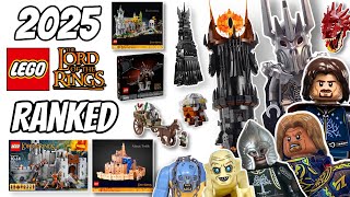 LEGO Lord Of the Rings 2025 Leaks UPDATE  EVERY Set Ranked [upl. by Nilde735]