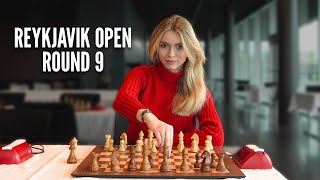 REYKJAVIK OPEN  ROUND 9  Hosted by GM Pia Cramling [upl. by Ailemac486]