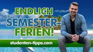 Zeit für Semesterferien 💥 Richtig chillen entspannen und runterkommen 😎 StudentenTipps [upl. by Hayne]