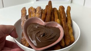 Churros das einfachste Rezept überhaupt [upl. by Let]