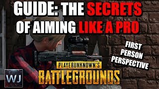 GUIDE The SECRETS of Aiming LIKE A PRO FPP in PLAYERUNKNOWNs BATTLEGROUNDS PUBG [upl. by Assiral]