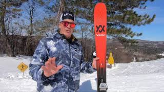 Volkl Mantra M6 ski test 202122 [upl. by Fillander]