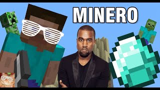 MINERO de RUBIUS pero cantada por KANYE WEST IA [upl. by Nyrehtak448]