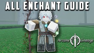 ALL ENCHANTS GUIDE  Arcane Lineage [upl. by Sivrad]