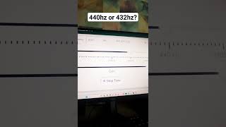 440 Hz vs 432 Hz Fight What is your choice frequency sound tone onlinesound hz [upl. by Sabas]