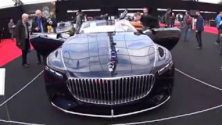 FAI 2018  Vision Mercedes Maybach 6 Cabriolet  FIRST LOOK [upl. by Nannah]