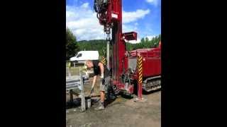 CompactRotoSonic drilling for geothermal loops in east germany [upl. by Dnomasor710]