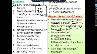 Neoplasia and Carcinogenesis part 1 🙏❤❤ [upl. by Selrahc]