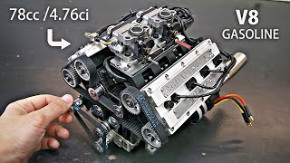 Large Scale Model V8 Engine  PREVIEW [upl. by Giuditta]