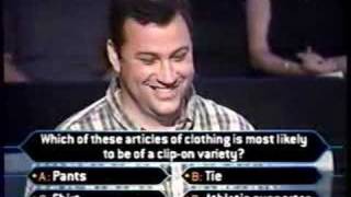 12 Jimmy Kimmel on Millionaire comedy edition [upl. by Gaivn982]