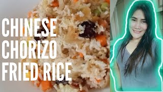 Chinese Chorizo Fried Rice  kule amp klay  cooking vlog [upl. by Leslee]