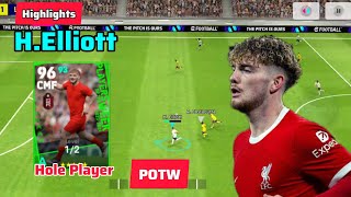 Highlights  HElliott  Hole Player POTW efootball2024 [upl. by Pancho461]