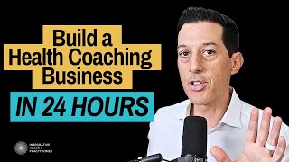 How To Start A Health Coaching Business in 24 Hours [upl. by Nnairahs]