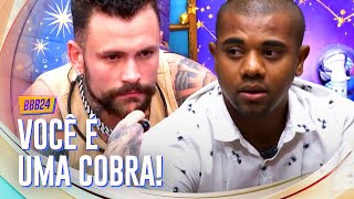 COBRA 🐍 DAVI DIZ PARA VINICIUS QUE NÃO PODE CONFIAR NELE E DISCUTE FEIO COM O BROTHER  BBB 24 [upl. by De350]