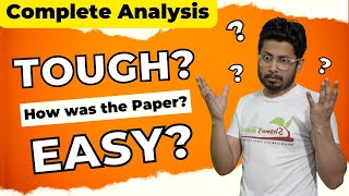 CSIR NET life science December 2023 exam analysis  paper easy or tough [upl. by Zoie]