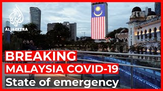 At COVID19 ‘breaking point’ Malaysia suspends parliament [upl. by Aliet265]