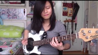 RHCP  Aeroplane Bass Cover [upl. by Adla]