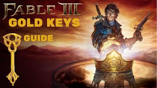 Fable 3 All Gold Keys Guide  Detailed Walkthrough [upl. by Woll200]