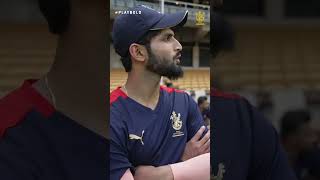 Anuj Rawat batting practice at Chinnaswamy Stadium  RCB Shorts [upl. by Opportina]