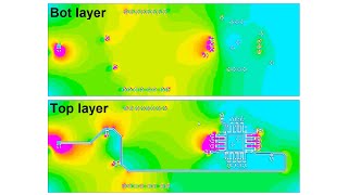 free Multilayer PDN simulation for KiCad FEMM 42 Finite Element Analysis ground bouncevoltage drop [upl. by Aldous]