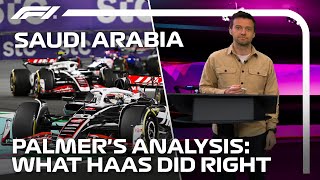 How Haas Antics Secured Points in Saudi Arabia  Jolyon Palmers Analysis  Workday [upl. by Marilyn]