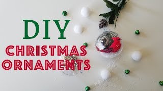 DIY Christmas Ornaments [upl. by Nevuer]