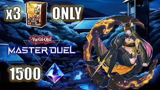 How to build and play Ninja F2P  Budget Yugioh Master Duel [upl. by Leugimesoj]