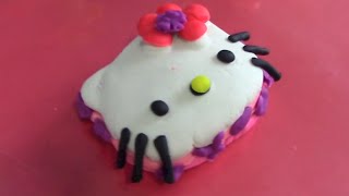 Videos de Plastilina Playdoh  Pastel de Hello Kitty [upl. by Kronfeld]