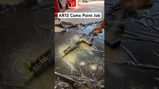 Rattle Can AR15 Paint Job  Camouflage [upl. by Wrightson915]