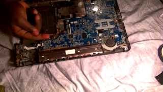 COMPAQ CQ56 Model Notebook Dissemble and Cleaning It Out tutorialDIY 2013 [upl. by Ahsanat655]