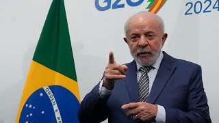 G20 Summit Brazils president urges developed nations to speed up initiatives on climate change [upl. by Gruver]