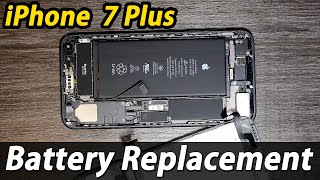 iPhone 7 Plus Battery Replacement Tutorial 2022 Easy Version [upl. by Alleuqram176]