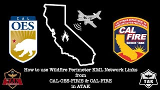 CALOES  CALFIRE AIRCRAFT FIRE PERIMETERS [upl. by Assiralc]