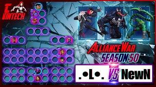 Missing Silk  NewN vs •L•  Alliance War S50 W11 [upl. by Yellac]