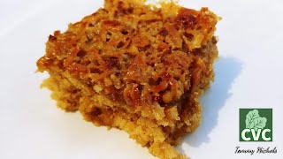 Lazy Dazy Oatmeal Cake  Old Fashioned Coconut Broiled Icing [upl. by Nanine]