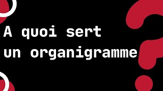 A quoi sert un organigramme [upl. by Atekal]