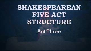 Shakepeares Five Act Structure [upl. by Pretrice]