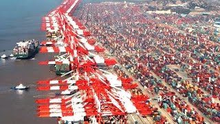 Chinas Ultimate Port  Biggest Construction on Earth  Mega Structure Natgeo [upl. by Eoz]