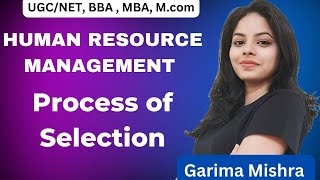 Process of Selection  Human Resource Management  Selection Process [upl. by Aneelad]