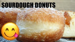 BEST SOURDOUGH DONUTS HOW TO MAKE BOMBOLONI [upl. by Bob214]