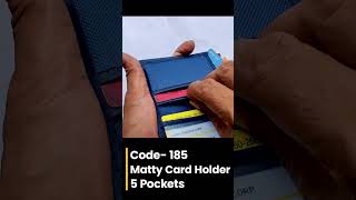 CARD HOLDER  CODE 185 [upl. by Vil]