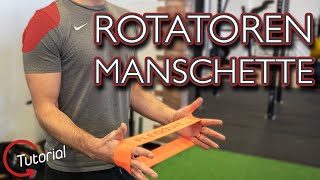 Rotatorenmanschette trainieren  Für schmerzfreie Schultern  Tutorial  Kernfit [upl. by Hanshaw]