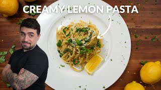 Pasta al Limone An Italian Classic You Can Make in 20 Minutes 🍋 [upl. by Hpseoj]