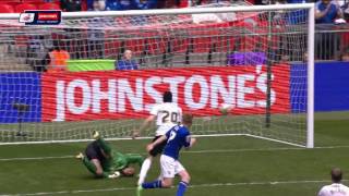 Chesterfield vs Peterborough United  Johnstones Paint Trophy Final 201314 [upl. by Nauqes]