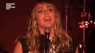 Miley Cyrus  Live at Primavera Sound Festival 2019 [upl. by Irotal708]