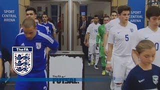 England v Cyprus  Futsal 4 nations  Goals amp Highlights [upl. by Lehcem]