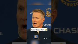 Good Coach Coach Kerr coachsteve coachstevekerr gsw goldenstatwarriors [upl. by Esertak]